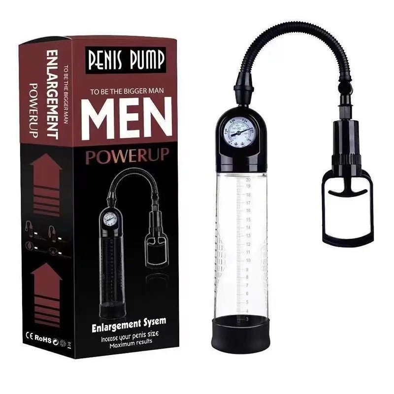 PowerVac Manual Penis Pump Pro - SinfulX - Personal Care > Sexual Wellness > Penis Pump