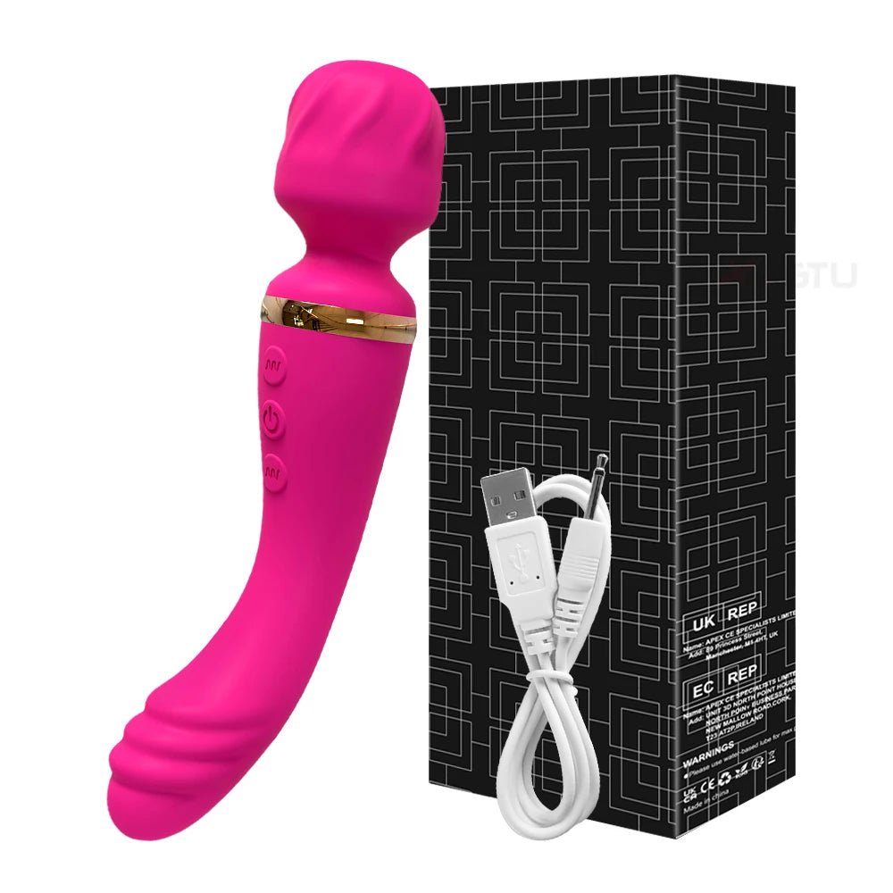 PulseForge 10X Mode Wand Vibrator - SinfulX - Personal Care > Sexual Wellness > Wand Vibrator