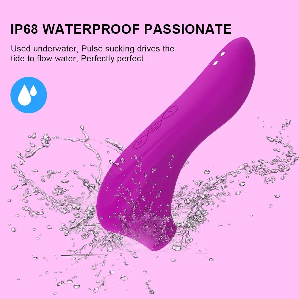 AeroBloom 7X Clitoral Suction Vibrator - SinfulX - Personal Care > Sexual Wellness > Clitoral Suction Vibrator