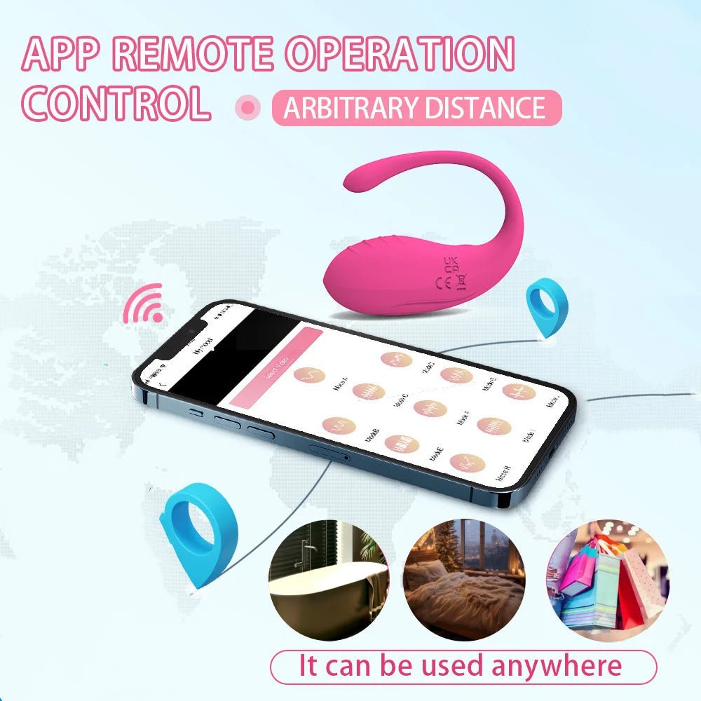SyncMini 10X App Control Mini Bullet Egg Vibrator - SinfulX - Personal Care > Sexual Wellness > Egg Vibrator