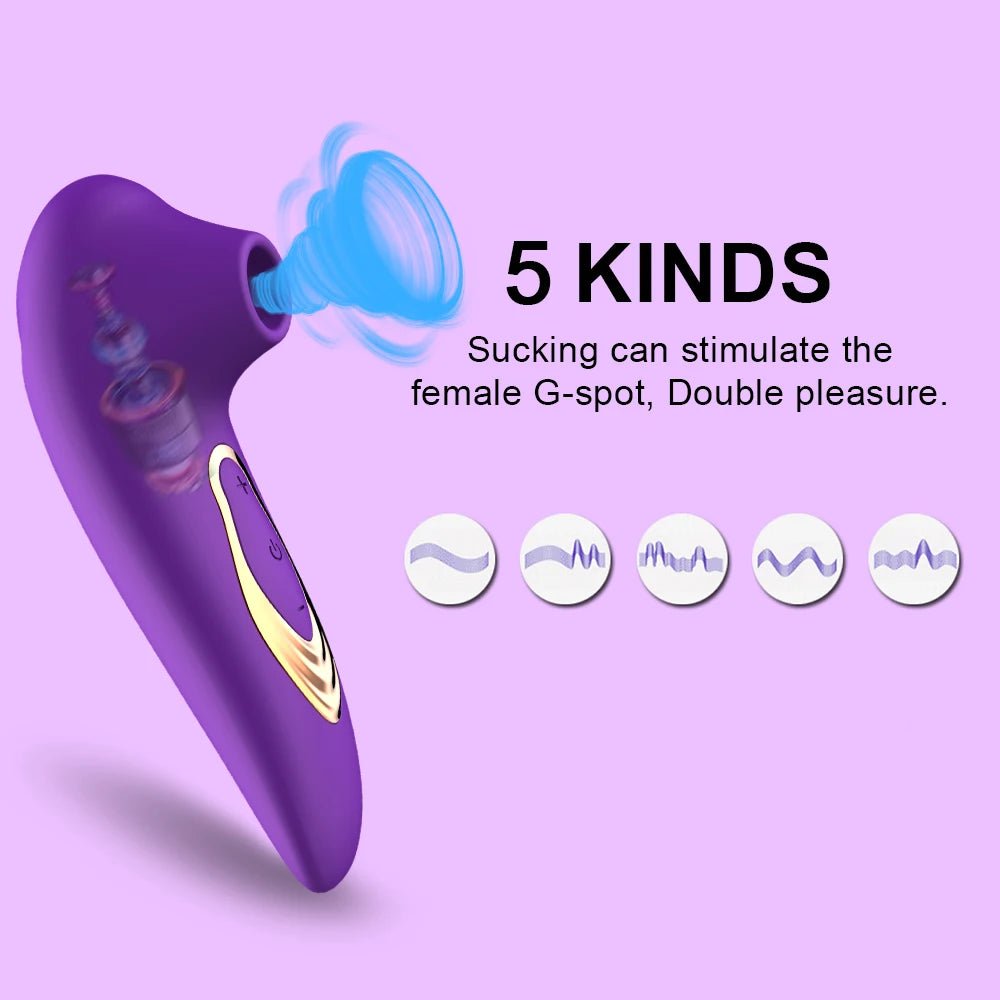 AeroBliss 5X Suction Pro - SinfulX - Personal Care > Sexual Wellness > Clitoral Suction Vibrator