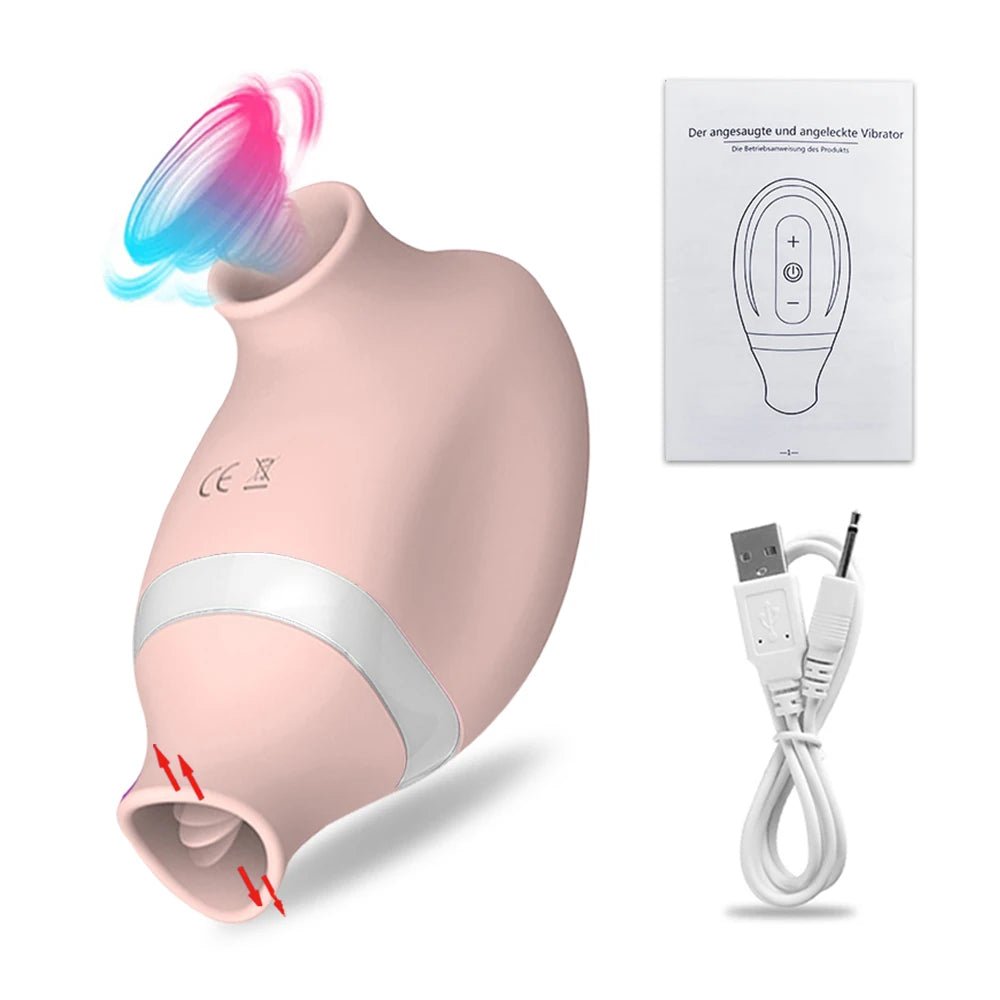 AeroLick 2X Suction Pro Vibrator - SinfulX - Personal Care > Sexual Wellness > Clitoral Suction Vibrator