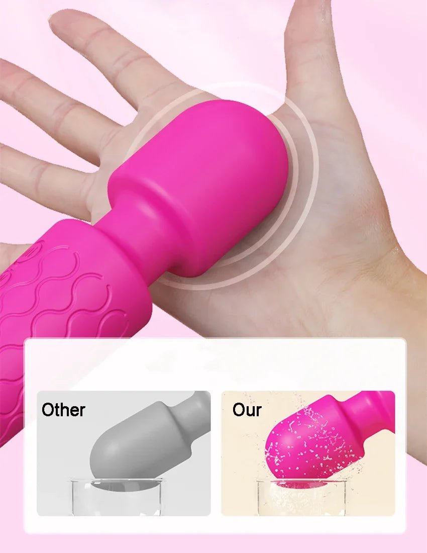 FlexiWave 20 Mode Wand Vibrator - SinfulX - Personal Care > Sexual Wellness > Wand Vibrator