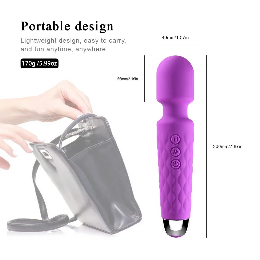 FlexWave 20 Mode G - Spot Wand Vibrator - SinfulX - Personal Care > Sexual Wellness > Wand Vibrator