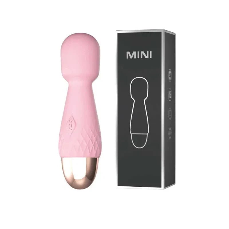 MiniVolt Mini Dual Sided Wand Vibrator 10 Modes - SinfulX - Personal Care > Sexual Wellness > Wand Vibrator