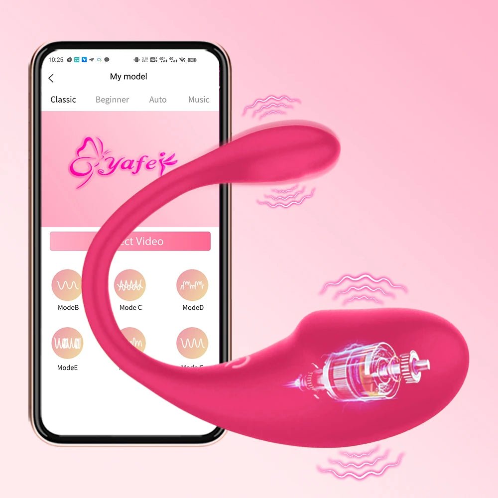 SyncLuxe App Control Wearable G - Spot Egg Vibrator - SinfulX - Personal Care > Sexual Wellness > Egg Vibrator