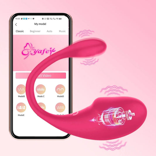 SyncLuxe App Control Wearable G - Spot Egg Vibrator - SinfulX - Personal Care > Sexual Wellness > Egg Vibrator