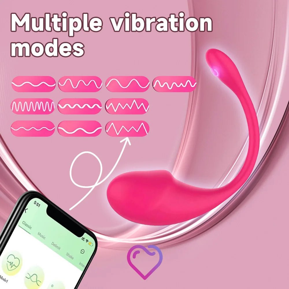 SyncLuxe App Control Wearable G - Spot Egg Vibrator - SinfulX - Personal Care > Sexual Wellness > Egg Vibrator