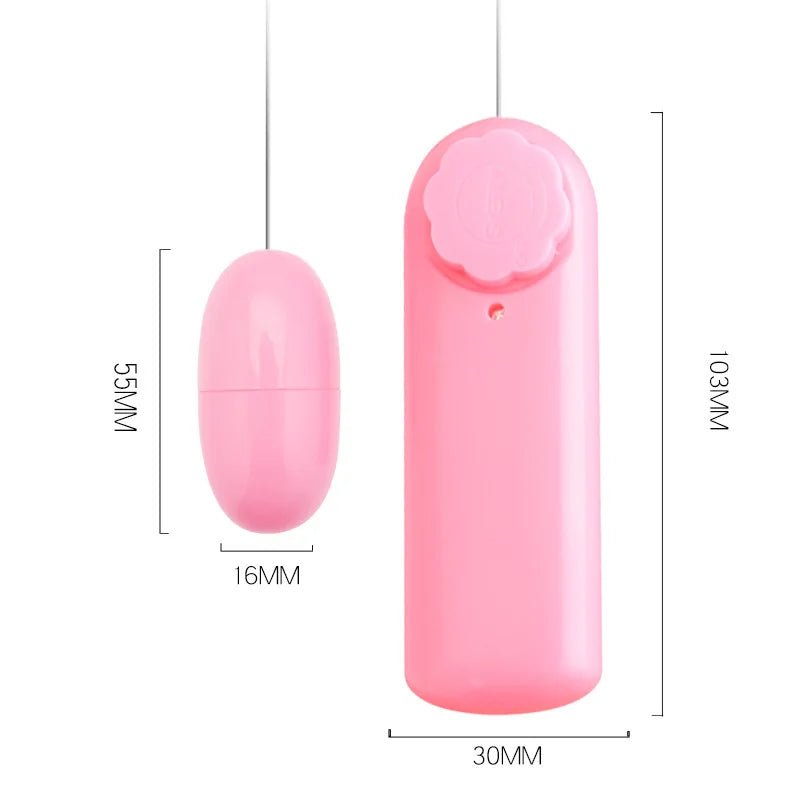 StealthPulse Wired Control Bullet Vibrator - SinfulX - Personal Care > Sexual Wellness > Egg Vibrator