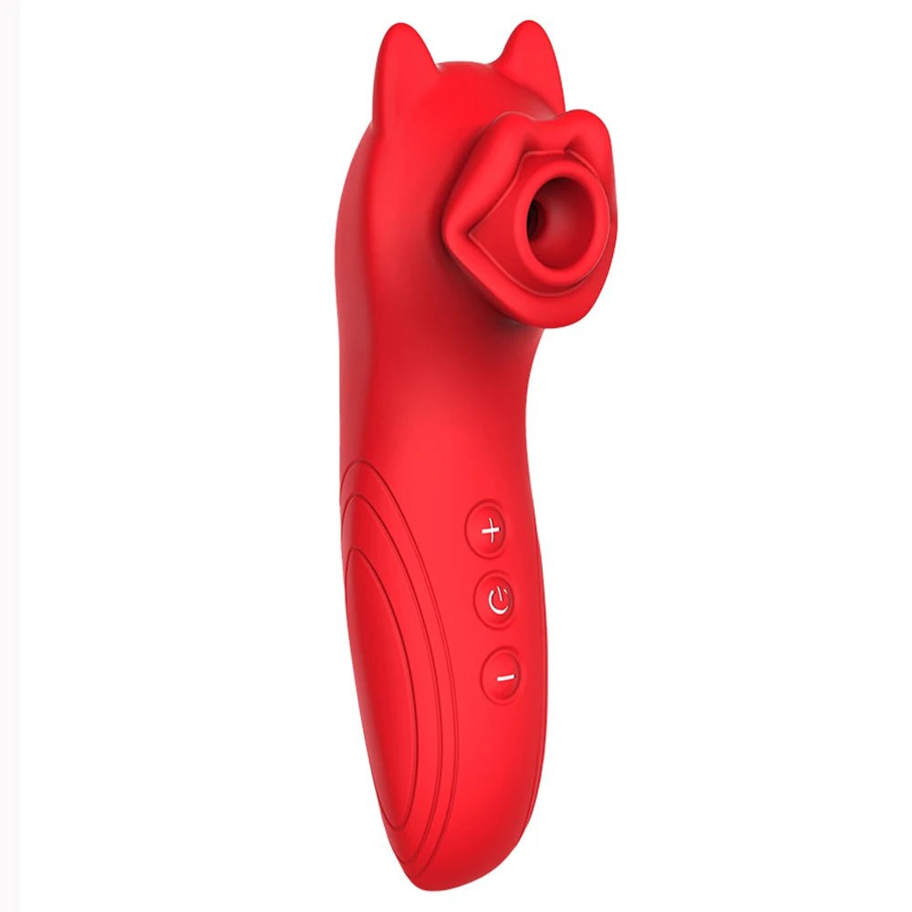 RosePulse Rose Suction Vibrator 10 Modes - SinfulX - Personal Care > Sexual Wellness > Clitoral Suction Vibrator