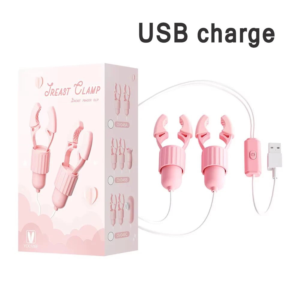 PulseLick Nipple Tease Clamps - SinfulX - Personal Care > Sexual Wellness > Nipple Stimulator
