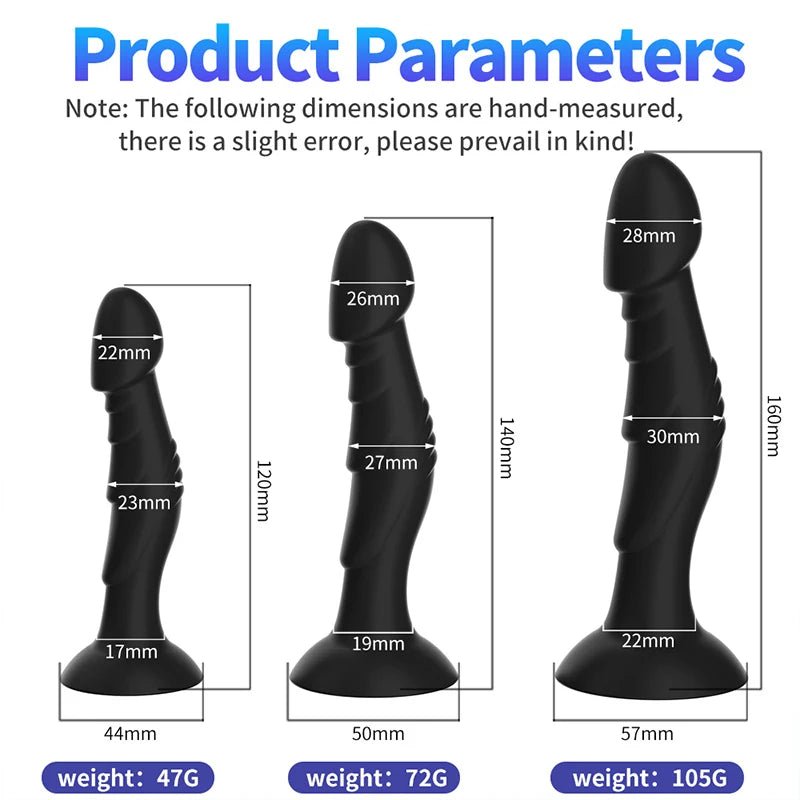 GripBase Silicone Prostate Butt Plug - SinfulX - Personal Care > Sexual Wellness > Butt Plug