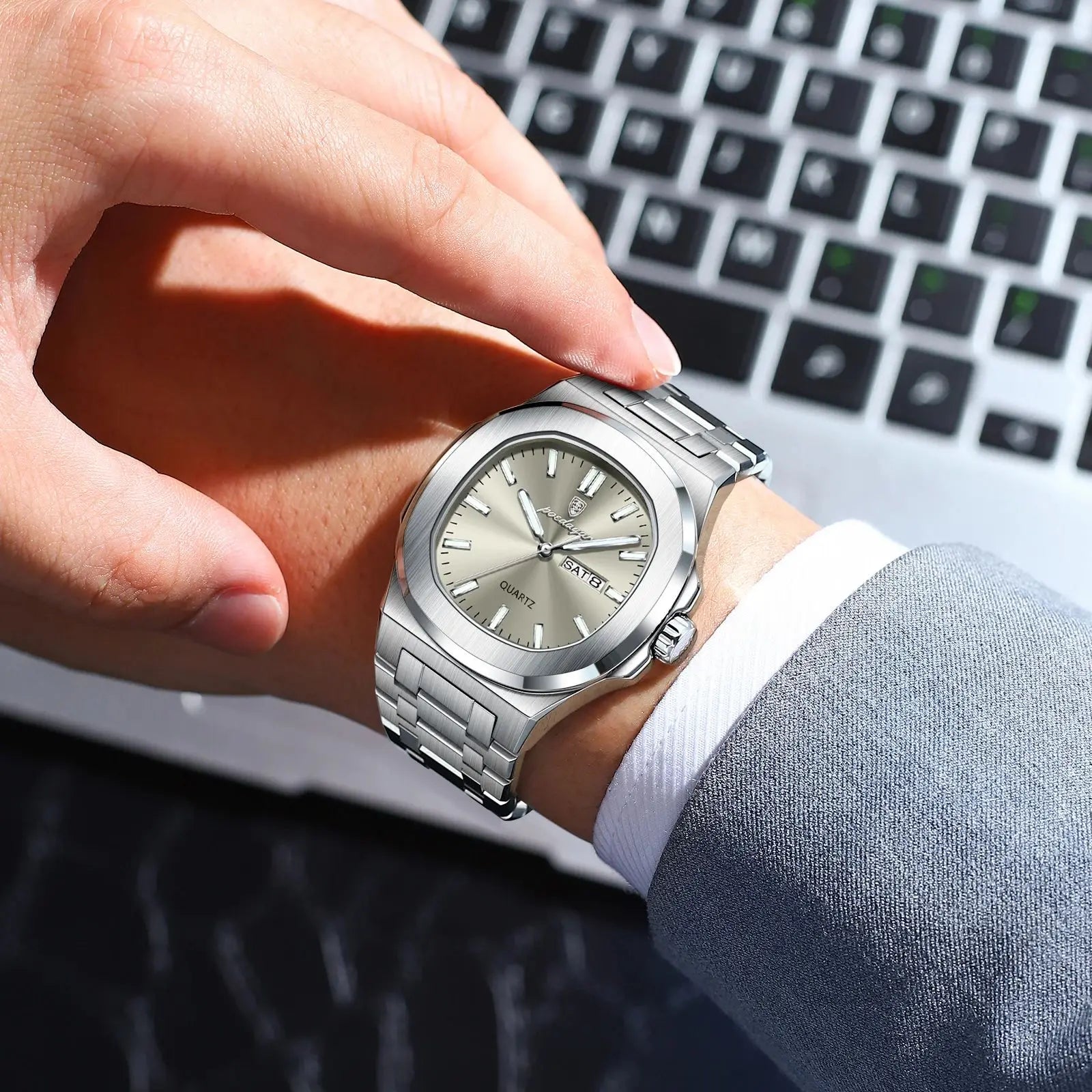 Men’s Luxury Square Watch - SinfulXMen's Watch