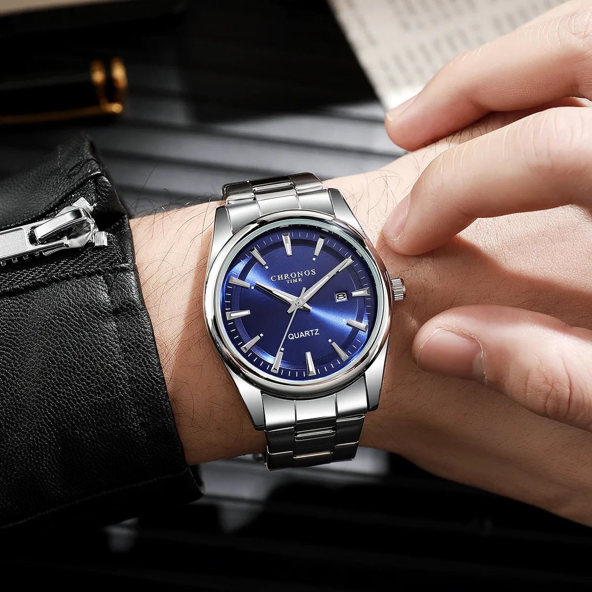 Men's Luxury Quartz Watch - SinfulXMen's Watch