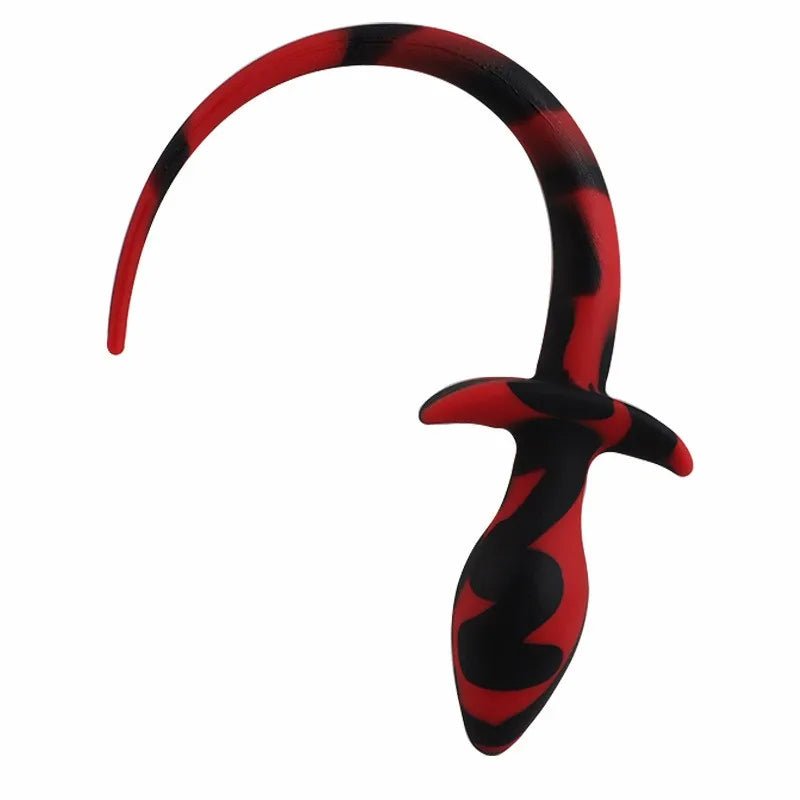 PupPlay Silicone Puppy Tail Butt Plug - SinfulX - Personal Care > Sexual Wellness > Butt Plug
