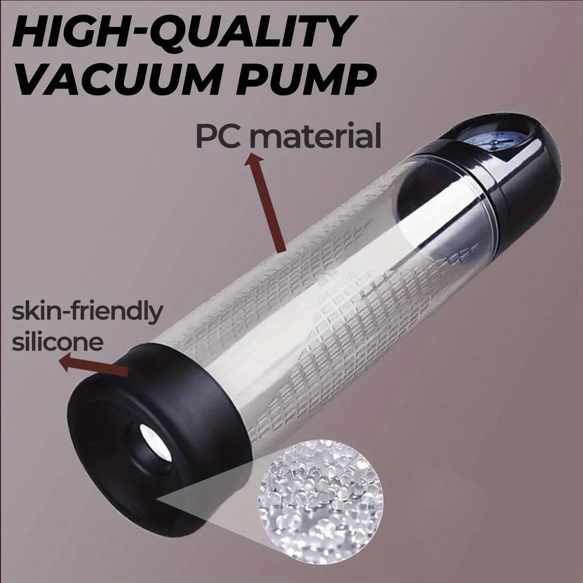 PowerVac Manual Penis Pump Pro - SinfulX - Personal Care > Sexual Wellness > Penis Pump