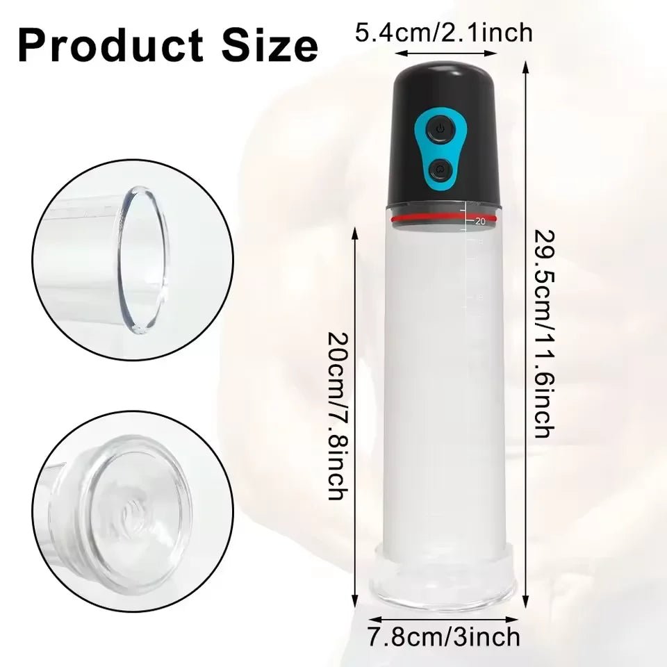 PowerDual Automatic Electric Penis Pump Trainer - SinfulX - Personal Care > Sexual Wellness > Penis Pump