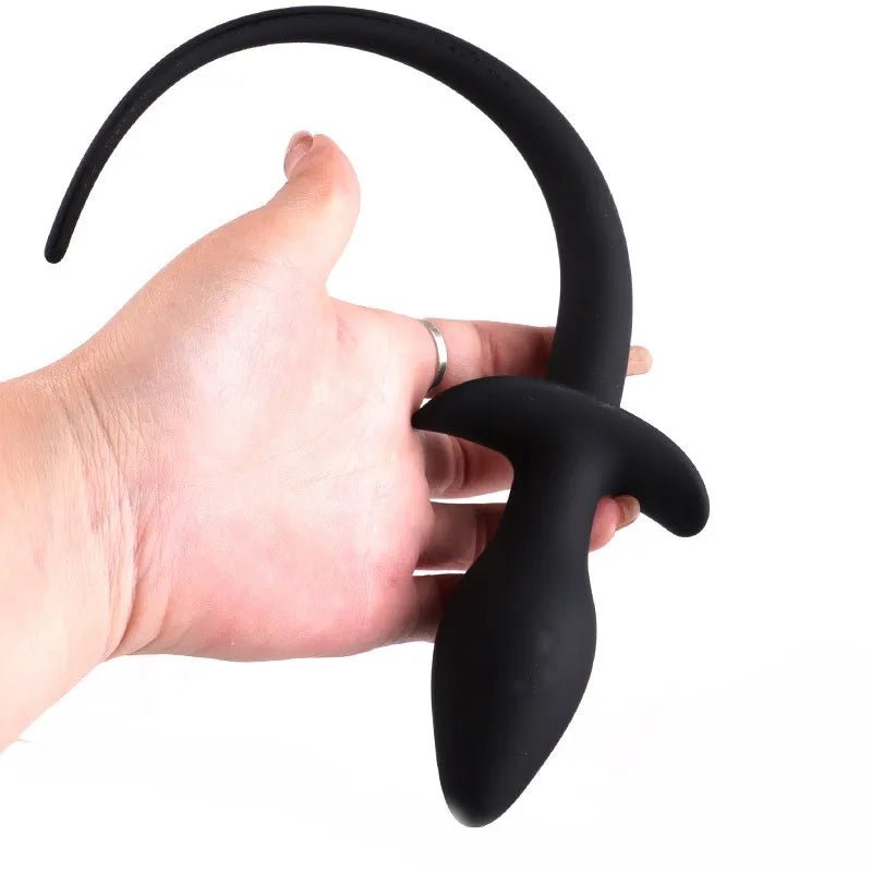 PupPlay Silicone Puppy Tail Butt Plug - SinfulX - Personal Care > Sexual Wellness > Butt Plug