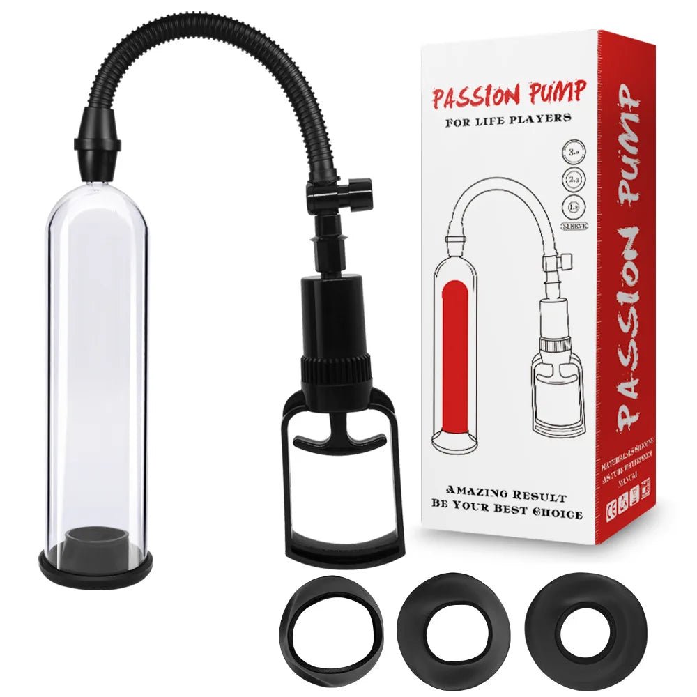 PowerVac Manual Penis Pump Pro - SinfulX - Personal Care > Sexual Wellness > Penis Pump