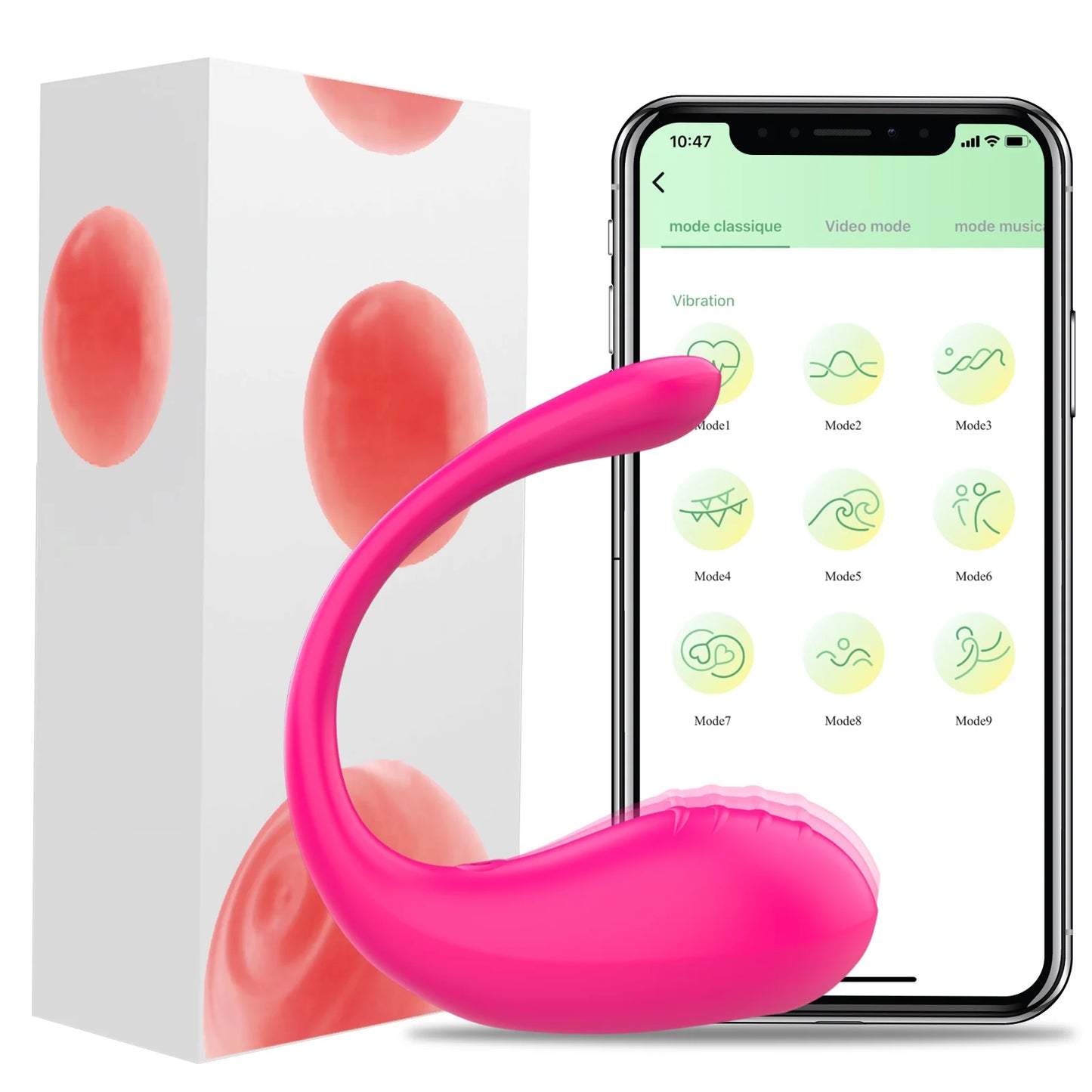 SyncWave App Control Wearable Egg Vibrator - SinfulX - Personal Care > Sexual Wellness > Egg Vibrator