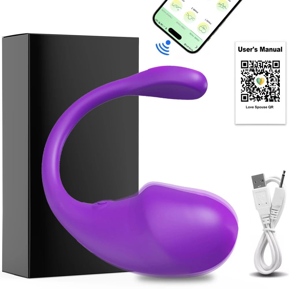SyncLuxe App Control Wearable G - Spot Egg Vibrator - SinfulX - Personal Care > Sexual Wellness > Egg Vibrator