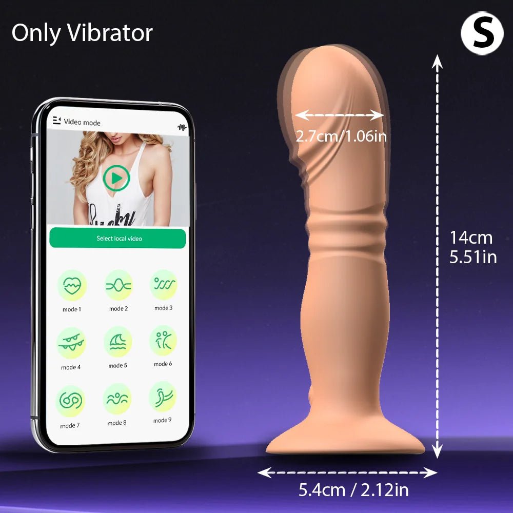 ThrustGrip Pro 3X Thrusting Prostate Plug Vibrator - SinfulX - Personal Care > Sexual Wellness > Prostate Massager