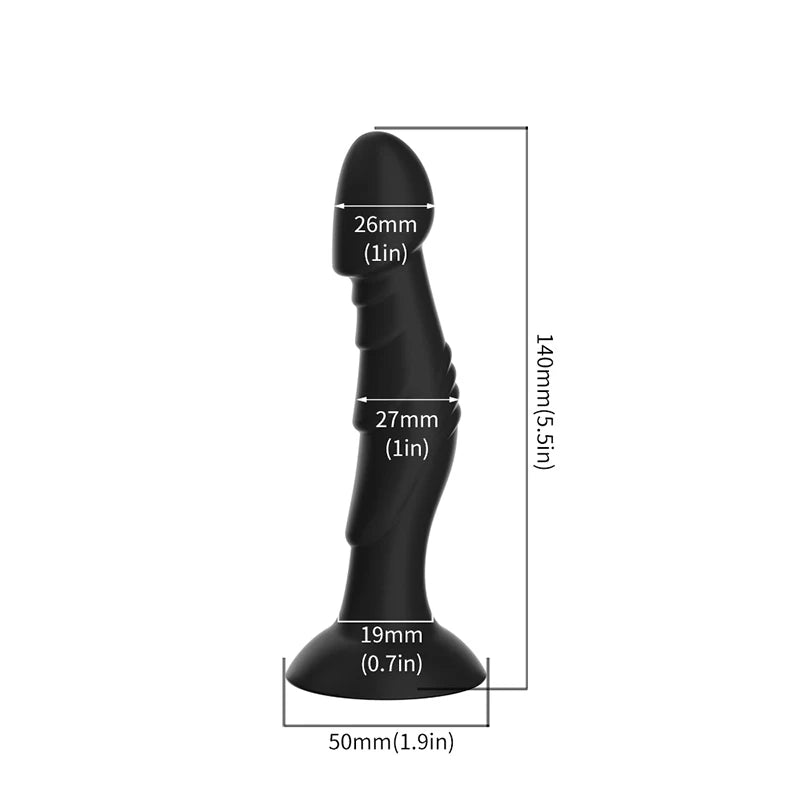 GripBase Silicone Prostate Butt Plug - SinfulX - Personal Care > Sexual Wellness > Butt Plug