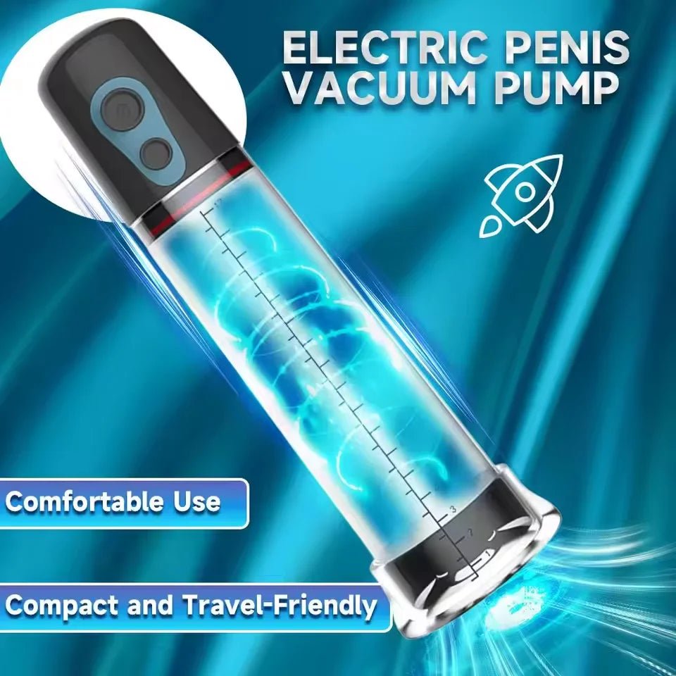 PowerDual Automatic Electric Penis Pump Trainer - SinfulX - Personal Care > Sexual Wellness > Penis Pump