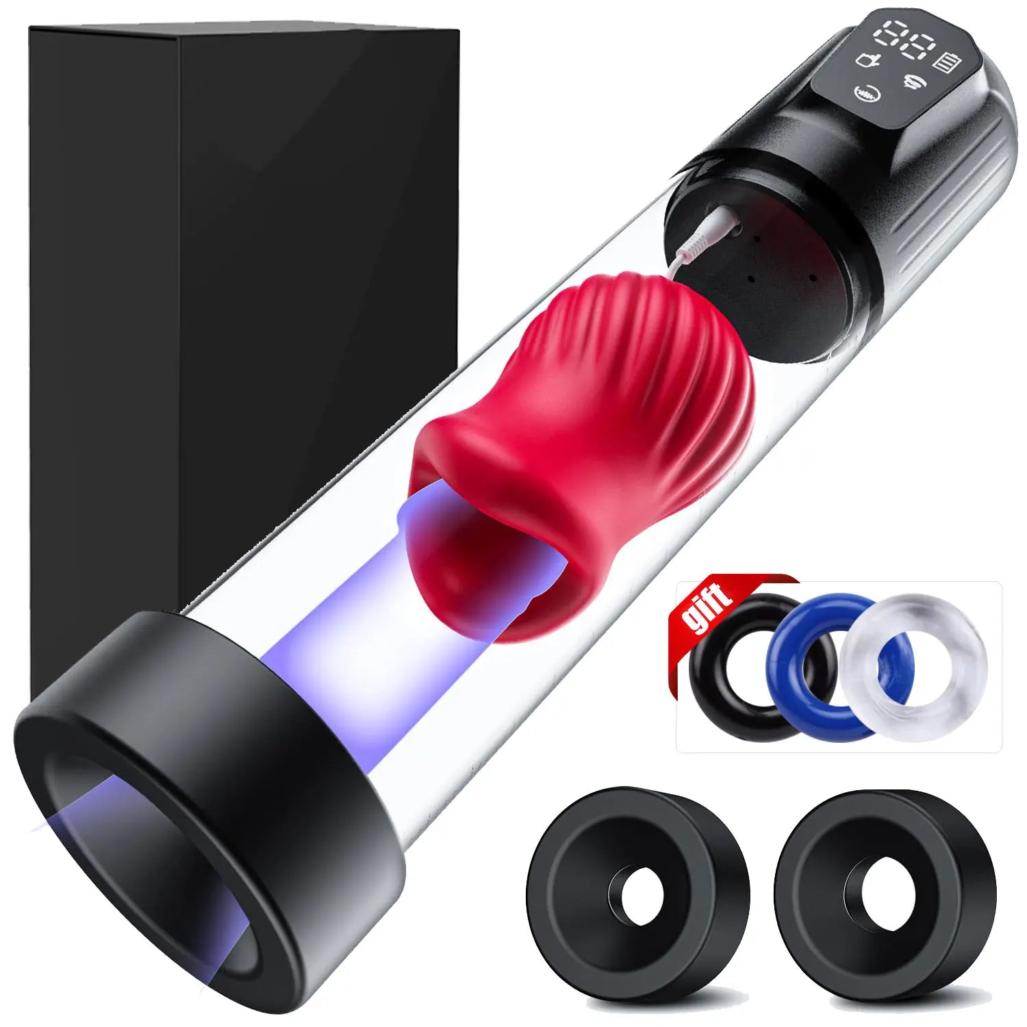 VoltRise VoltRise LCD Pump Trainer - SinfulX - Personal Care > Sexual Wellness > Penis Pump