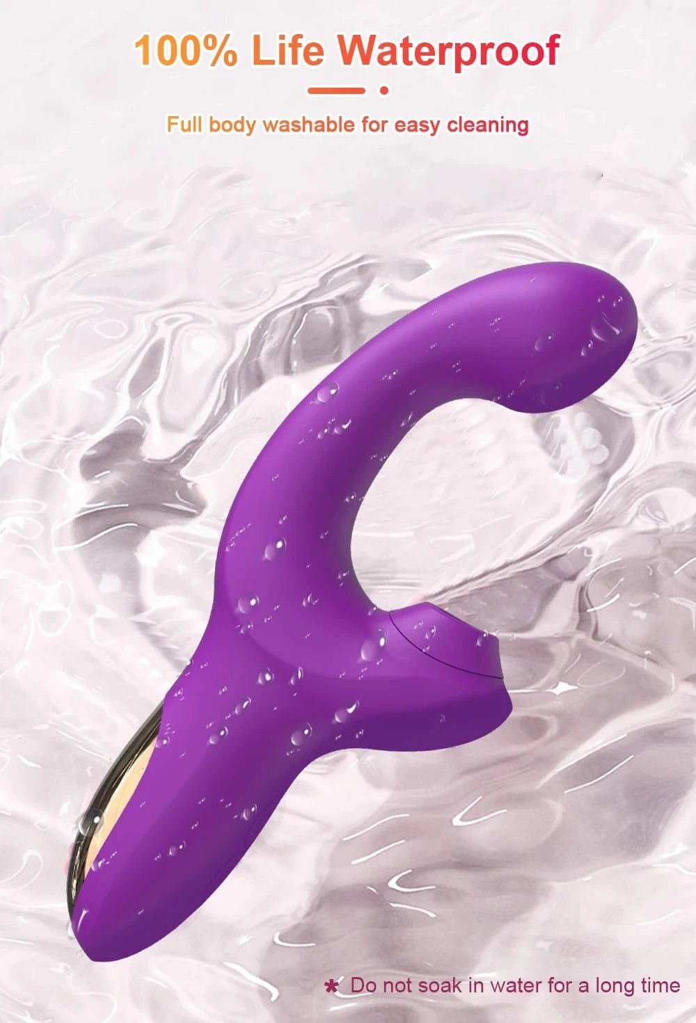 SuctionCurve Rabbit Suction Vibrator for Women - SinfulX - Personal Care > Sexual Wellness > Clitoral Suction Vibrator