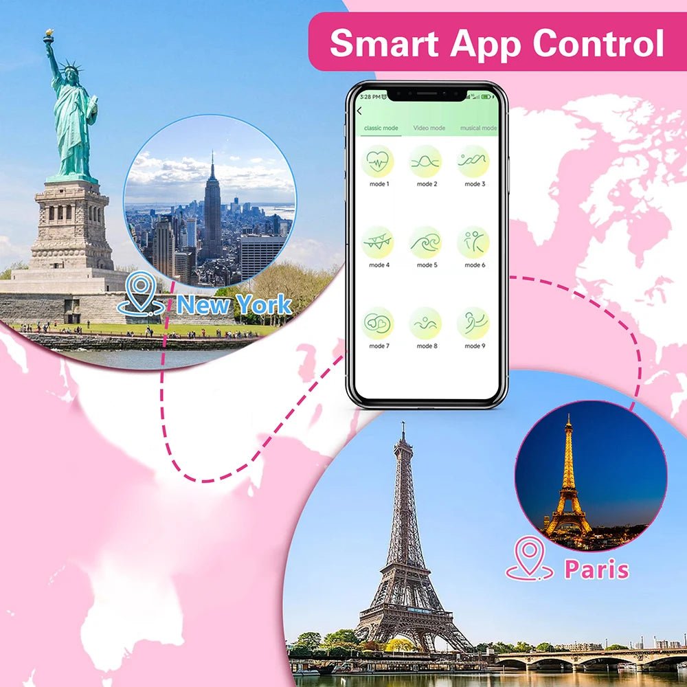 SyncRotate App Control Wearable Egg Vibrator - SinfulX - Personal Care > Sexual Wellness > Egg Vibrator