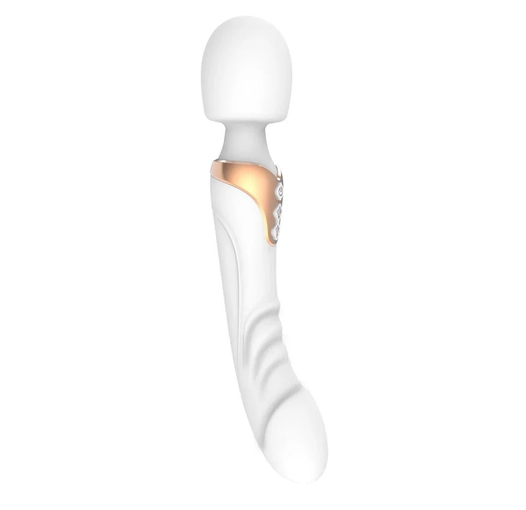 FlexPulse 10 Mode Dual Head Wand Vibrator - SinfulX - Personal Care > Sexual Wellness > Wand Vibrator