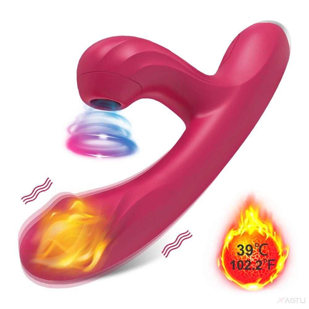 HeatSuction Heated Suction G - Spot Vibrator - SinfulX - Personal Care > Sexual Wellness > Wand Vibrator