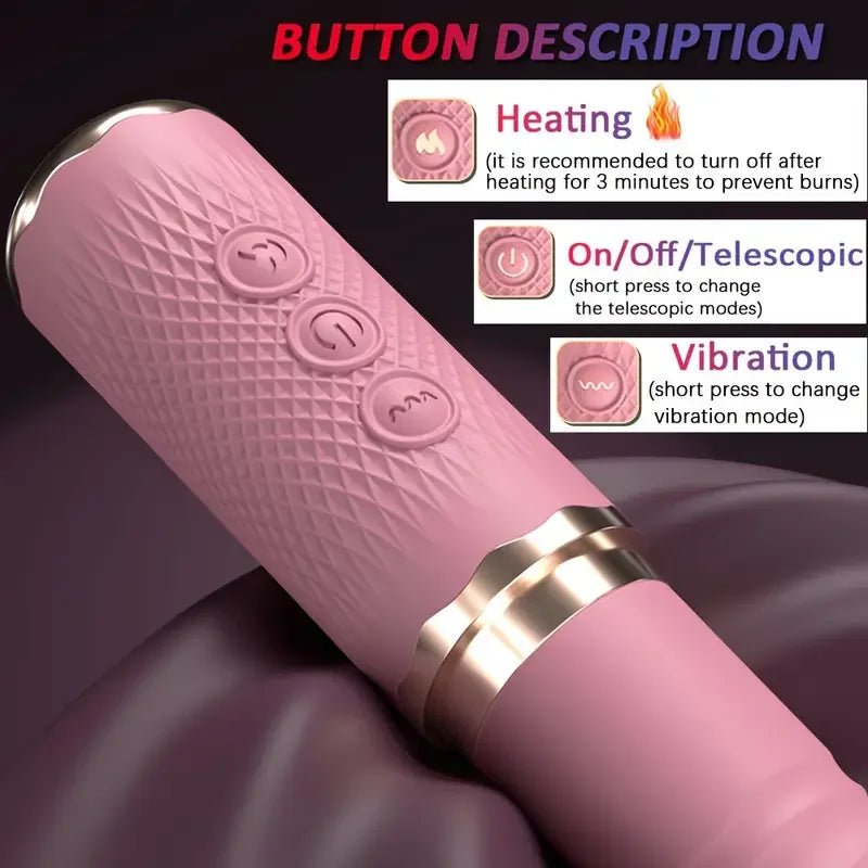 HeatDrive Dual Thrust Vibrator - SinfulX - Personal Care > Sexual Wellness > G - Spot Vibrator