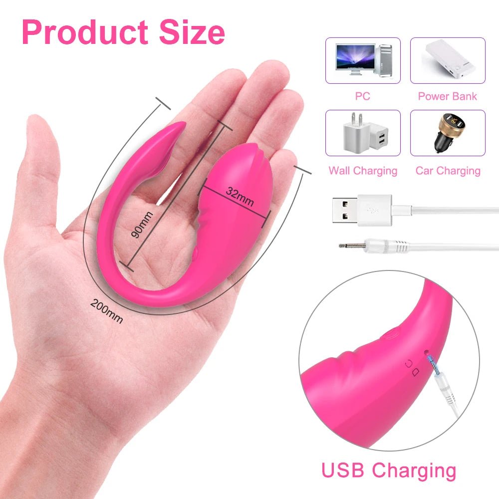 StealthEgg App Control Panty Vibrator 9 Modes - SinfulX - Personal Care > Sexual Wellness > Egg Vibrator