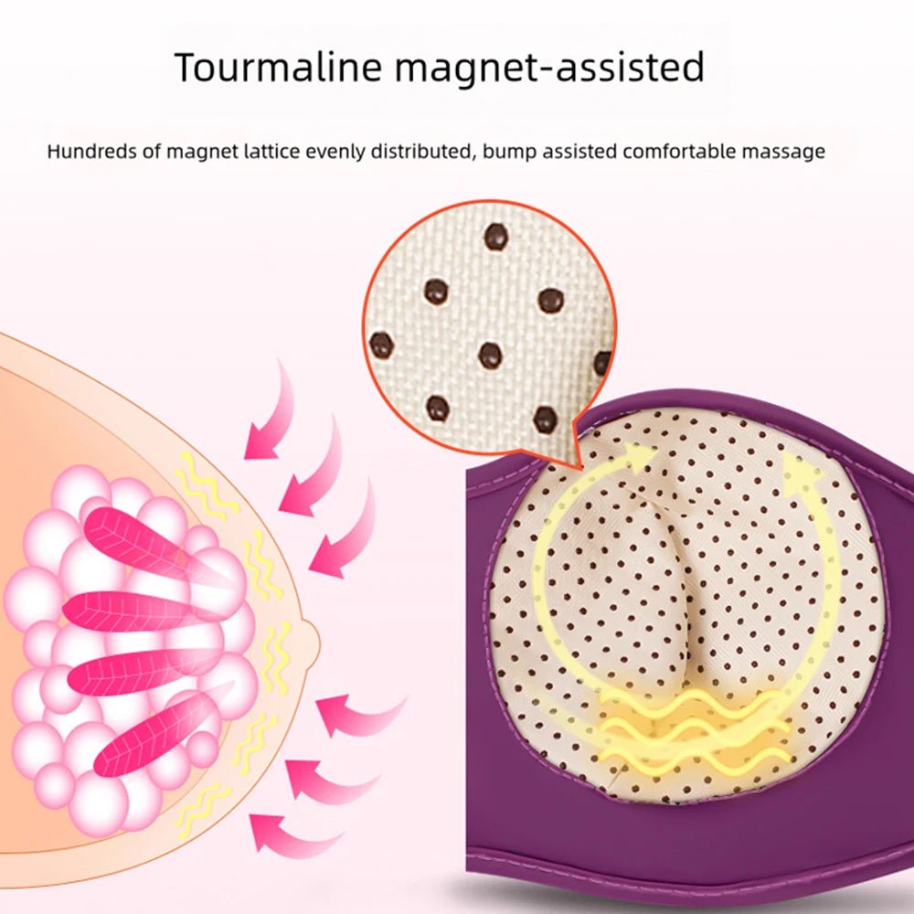 LunaLift Heated Breast Massager Bra - SinfulX - Personal Care > Sexual Wellness > Breast Massager