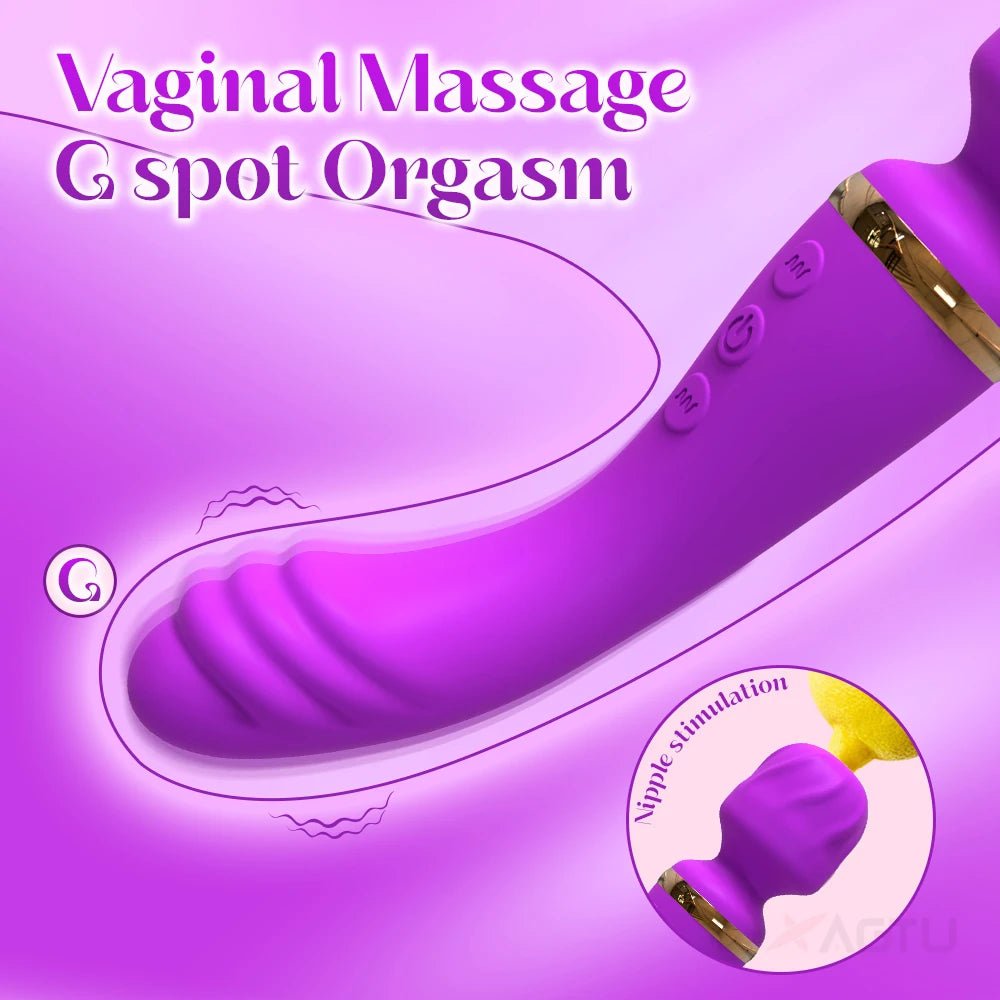 PulseForge 10X Mode Wand Vibrator - SinfulX - Personal Care > Sexual Wellness > Wand Vibrator