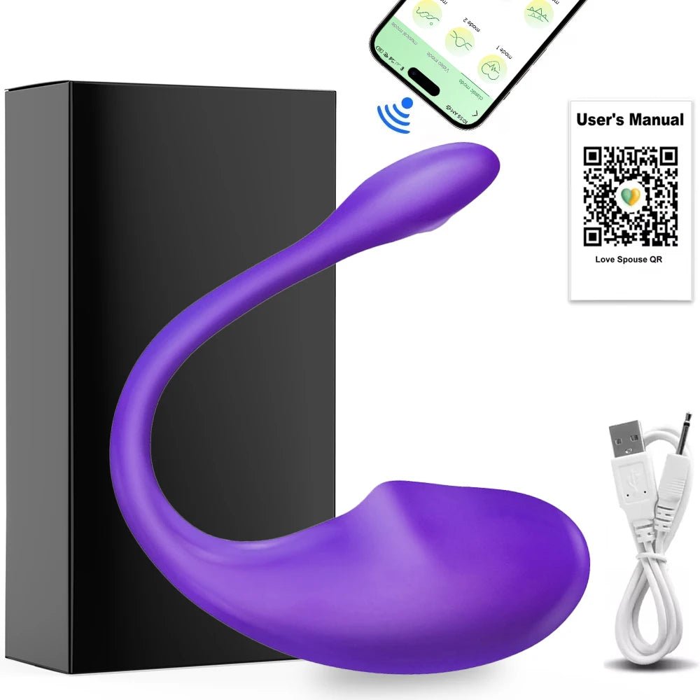 SyncLuxe App Control Wearable G - Spot Egg Vibrator - SinfulX - Personal Care > Sexual Wellness > Egg Vibrator