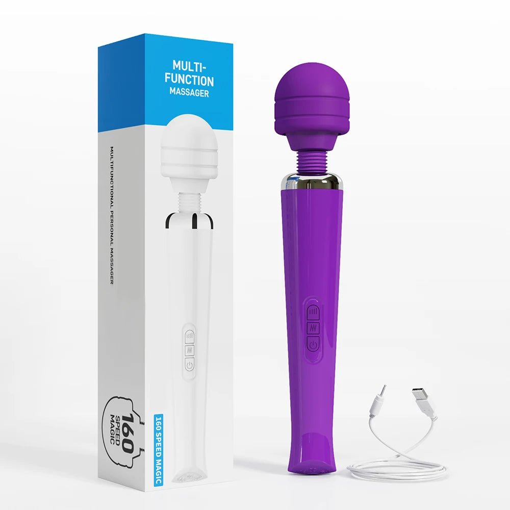TitanWave 20 Mode Wand Vibrator - SinfulX - Personal Care > Sexual Wellness > Wand Vibrator