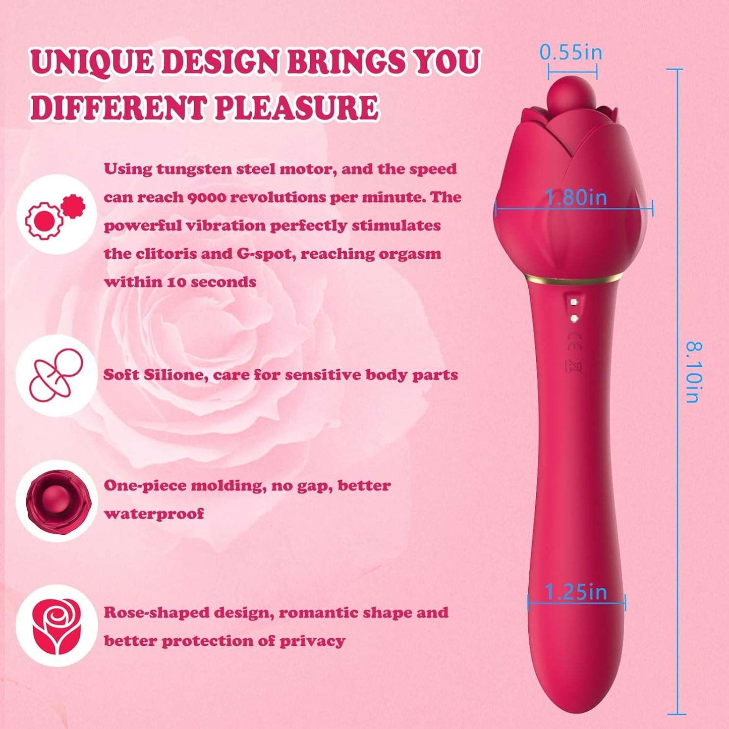 SculptGlow Clitoral Licking G - Spot Vibrator - SinfulX