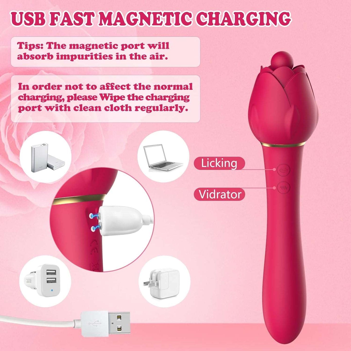 SculptGlow Clitoral Licking G - Spot Vibrator - SinfulX