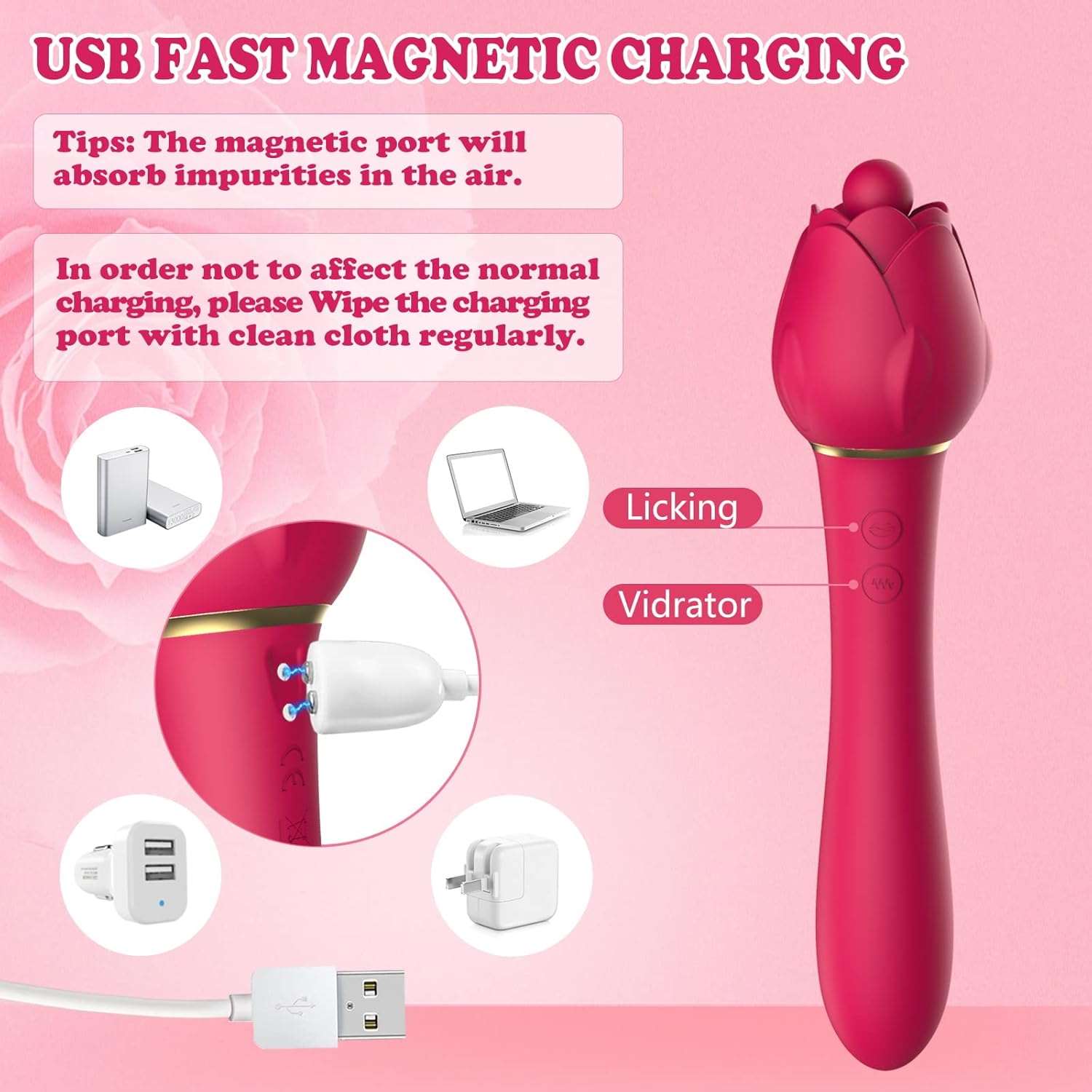SculptGlow Clitoral Licking G - Spot Vibrator - SinfulX