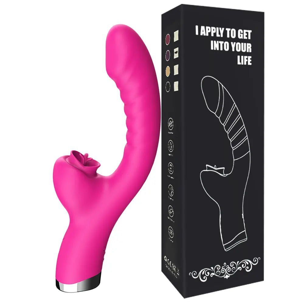 VelvetLick 20X Speed Tongue Licking Vibrator - SinfulX - Personal Care > Sexual Wellness > Clitoral Suction Vibrator