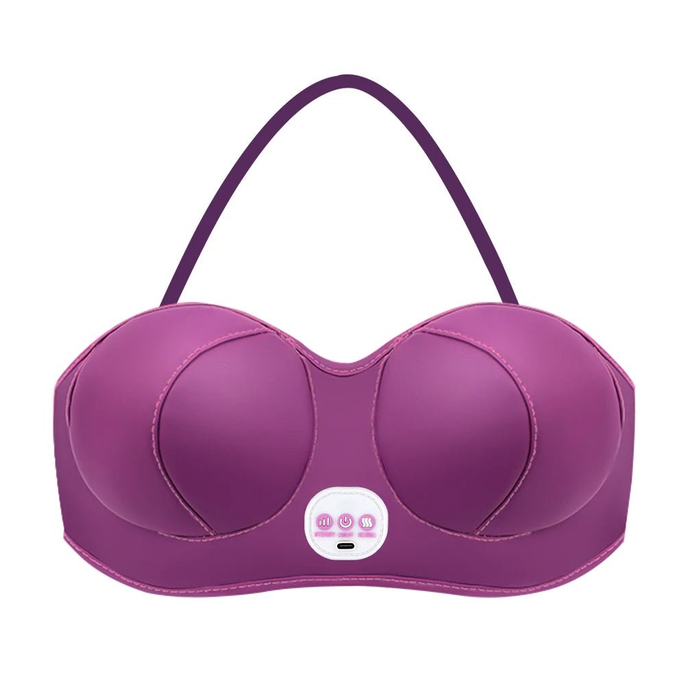 LunaLift Heated Breast Massager Bra - SinfulX - Personal Care > Sexual Wellness > Breast Massager