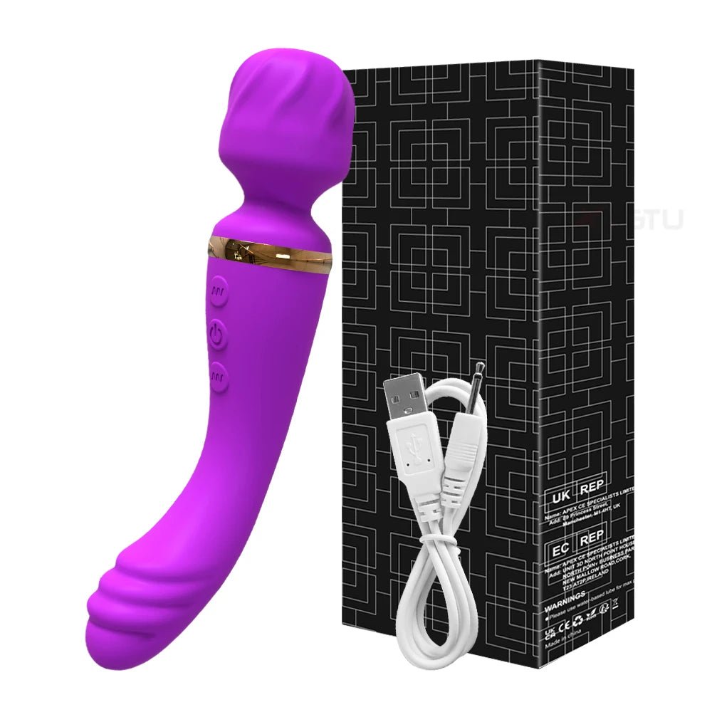 PulseForge 10X Mode Wand Vibrator - SinfulX - Personal Care > Sexual Wellness > Wand Vibrator