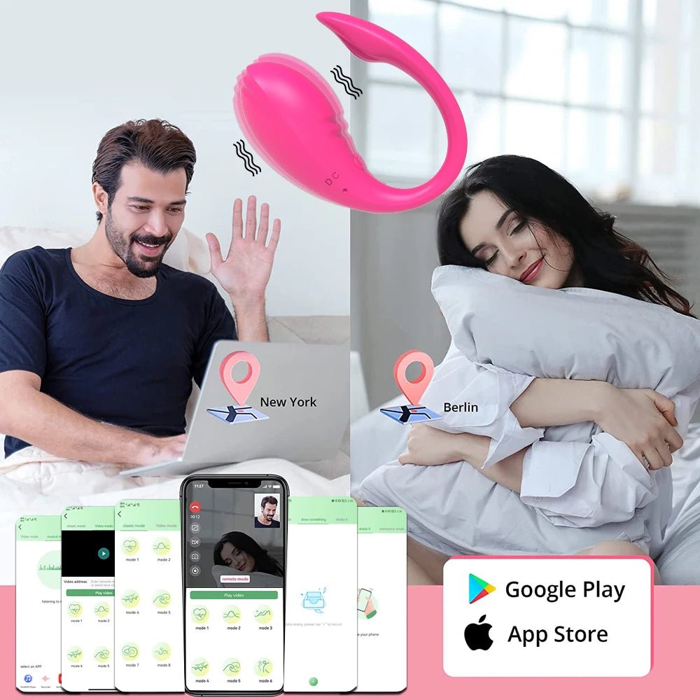 StealthEgg App Control Panty Vibrator 9 Modes - SinfulX - Personal Care > Sexual Wellness > Egg Vibrator