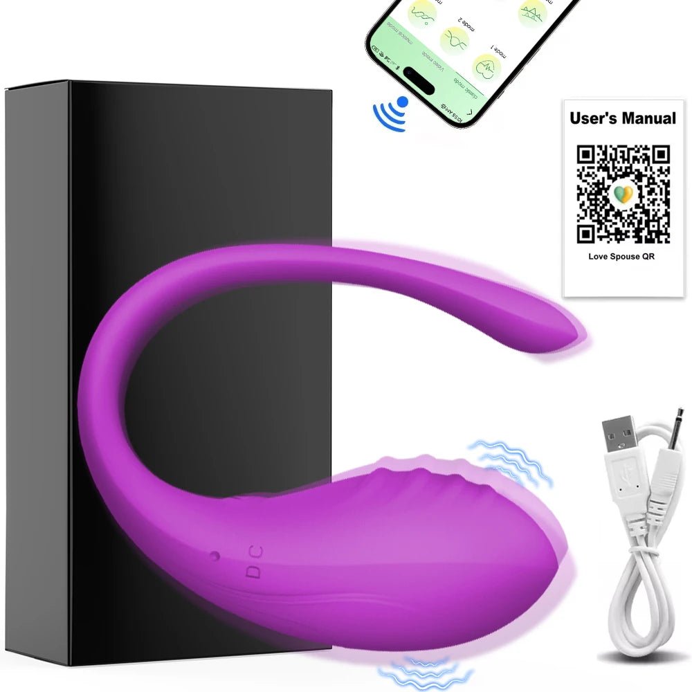 SyncLuxe App Control Wearable G - Spot Egg Vibrator - SinfulX - Personal Care > Sexual Wellness > Egg Vibrator