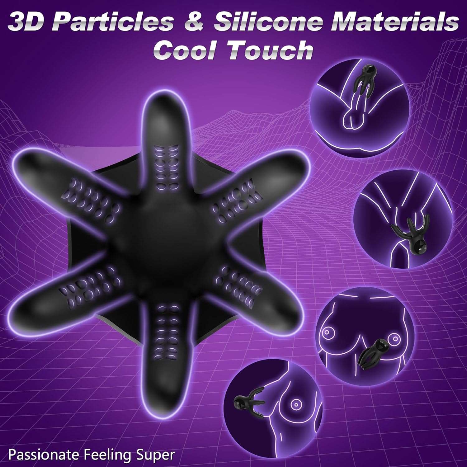 SecretGrip APP Control Training Vibrations Penis Stroker - SinfulX