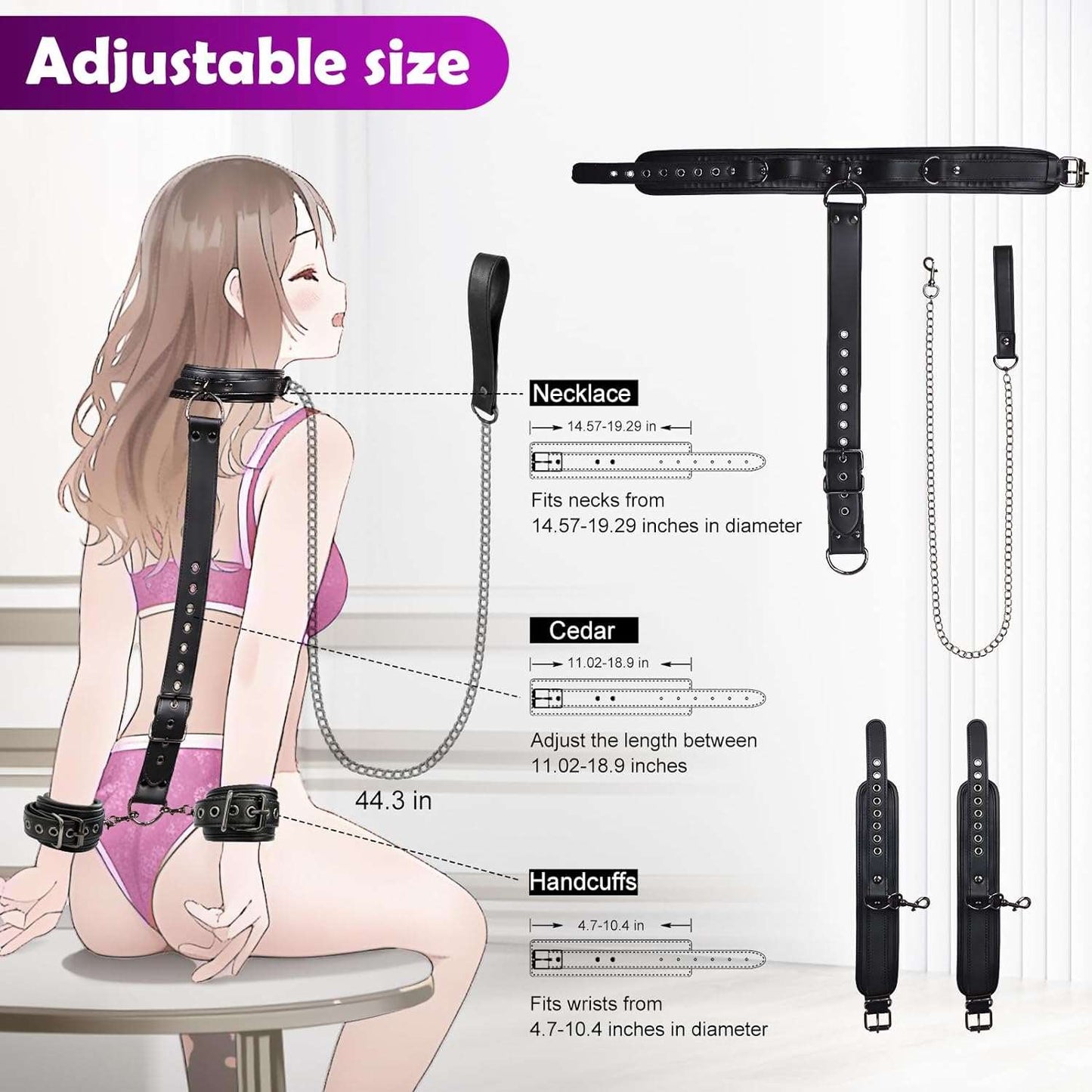 SecurePathKit Extreme BDSM Bondage Restraints Set_SinfulX_premium_sex_toys