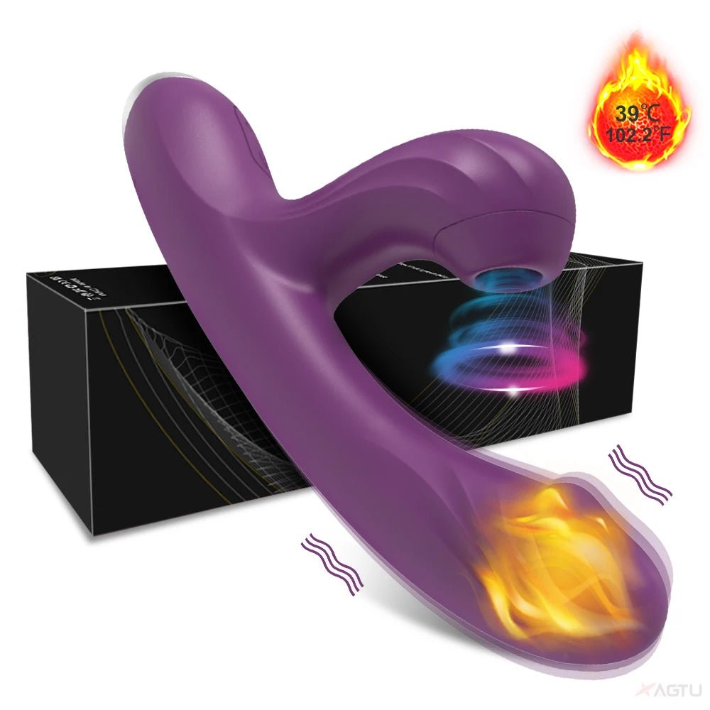 HeatSuction Heated Suction G - Spot Vibrator - SinfulX - Personal Care > Sexual Wellness > Wand Vibrator